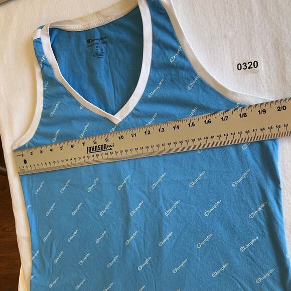 Champion Athletic Tank Top for Women, size XL, Blue - Picture 2 of 6